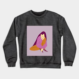 Sad everyday Crewneck Sweatshirt